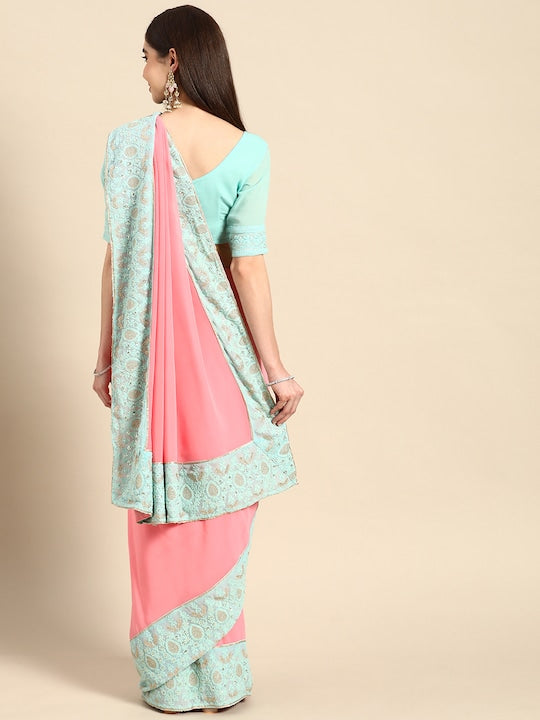 chikan saree, chikankari border, zari work, saadgi chikan elegant sarees, chikankari sarees, lucknowi chikan sarees, pure organza sarees, organza sarees, party wear sarees, elegant simple sarees, parent teacher meeting sarees, bordered sarees, peach organza sarees, pastel shades sarees, light color sarees, simple look sarees, party wear sarees, organza sarees, chicken, chickenkari, chicken saree, lucknowi chikankari saree, saree