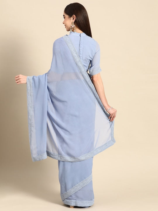 these attractive sarees feature charming and beautiful prints and patterns.bordered sarees, chikan sarees, chikankari sarees, organza sarees, elegant sarees, party wear sarees, bridesmaid sarees,myntra saree party wear, party wear sarees, organza sarees, chicken, chickenkari, chicken saree, lucknowi chikankari saree, saree