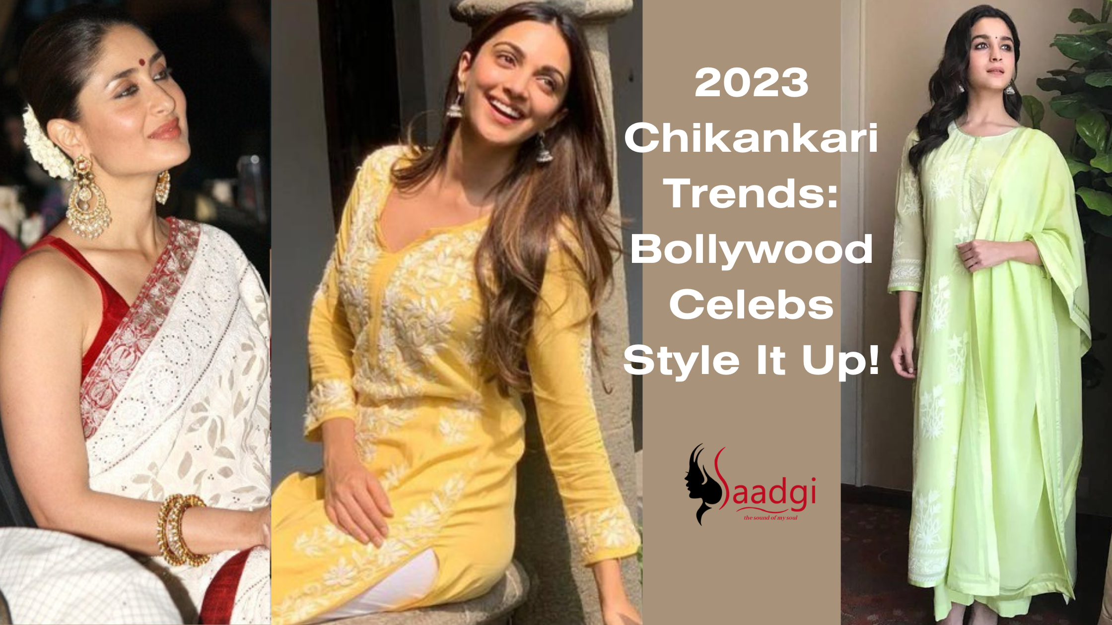 2023 Chikankari Trends: Bollywood Celebs Style It Up!
