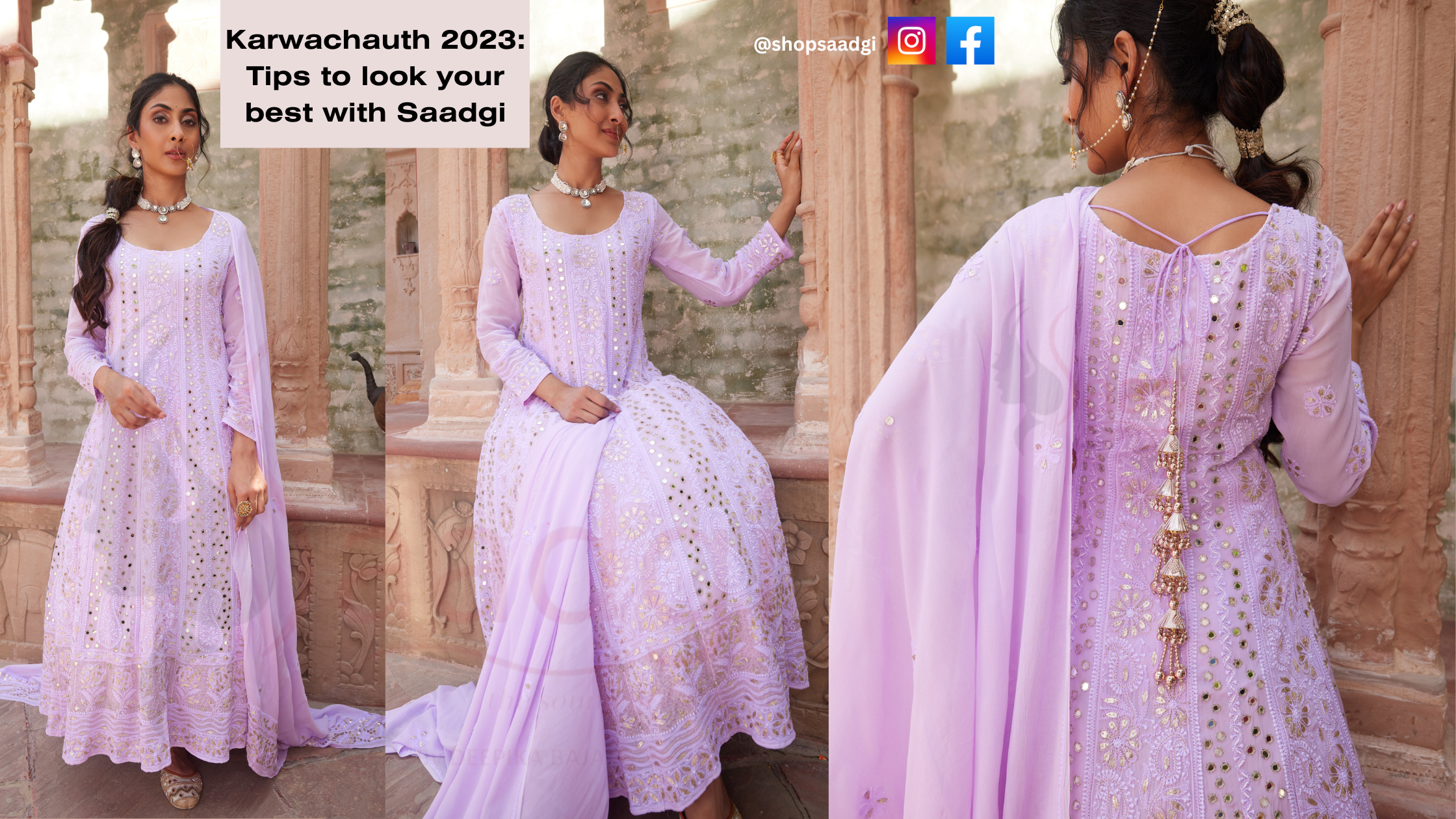 Karwachauth 2023: Tips to look your best with Saadgi